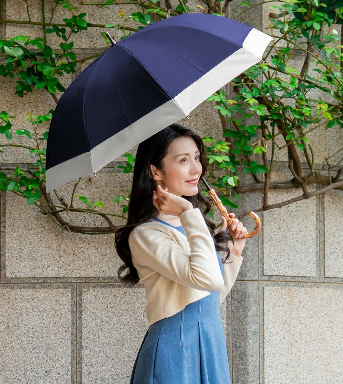 ミドル | 長傘 (55cm) | 芦屋ロサブラン