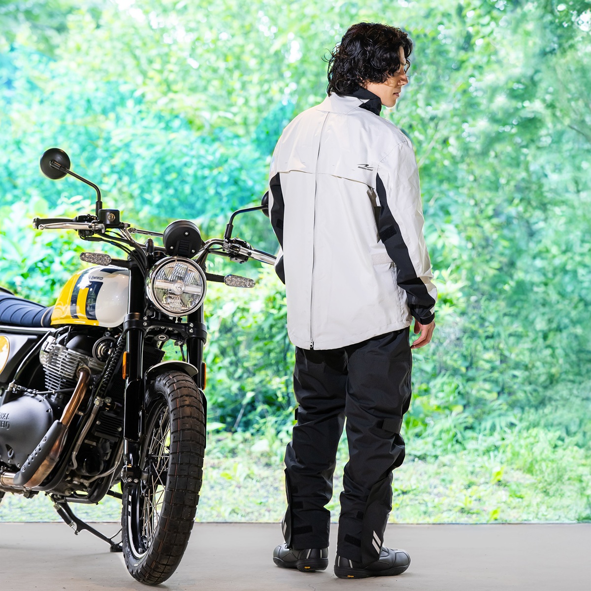 RR7812 デュアルテックス3レイヤーBIBレインスーツ | ラフ＆ロード