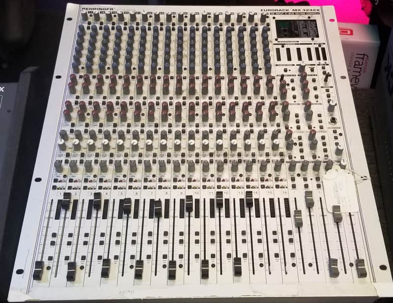 Behringer Eurorack MX3242X 32 Input 4-Bus Mixer W/ External POWER