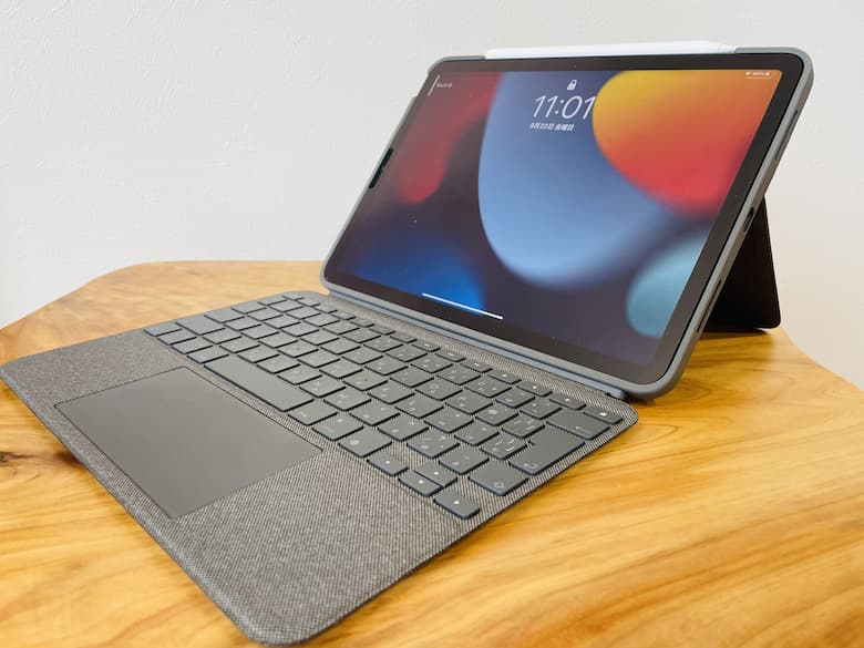 ロジクール Combo Touch レビュー。Folio Touchとの違い。iPad Air 5で