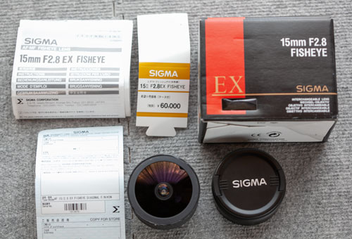 シグマ 15mm F2.8 EX FISHEYE レンズ | 中古カメラ撮影機材販売 | 天体