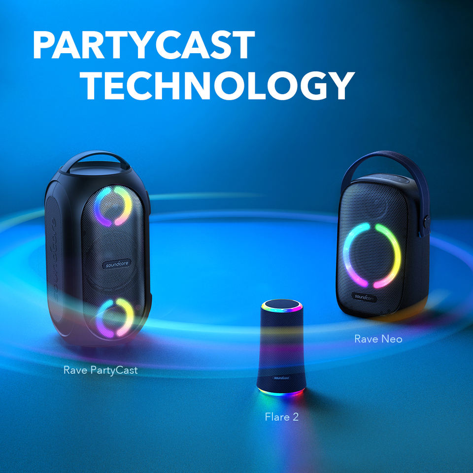 Anker Soundcore Rave Neo スピーカー - IPX7防水のパーティースピーカー