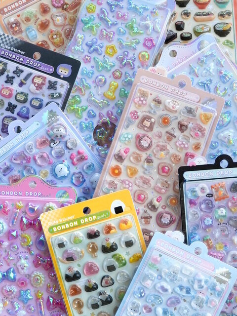 再販情報】ボンボンドロップシールより和柄、churukiraシリーズなど全