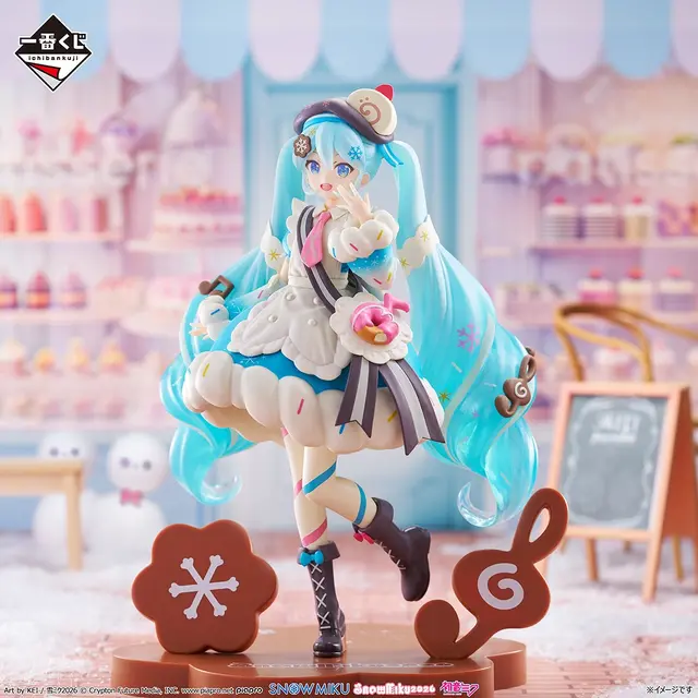 雪ミク」新作一番くじの全ラインナップ公開！KEI氏描き下ろしの「2026