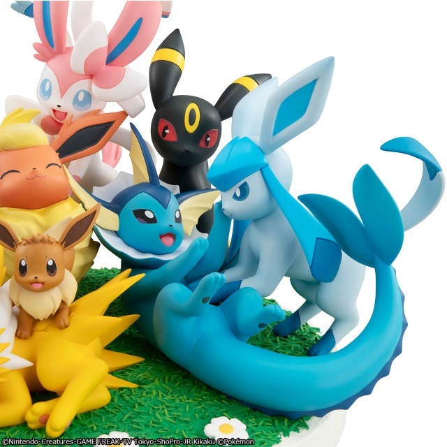 ポケモン』イーブイを始めとする“ブイズ”9匹が勢揃いでフィギュア化