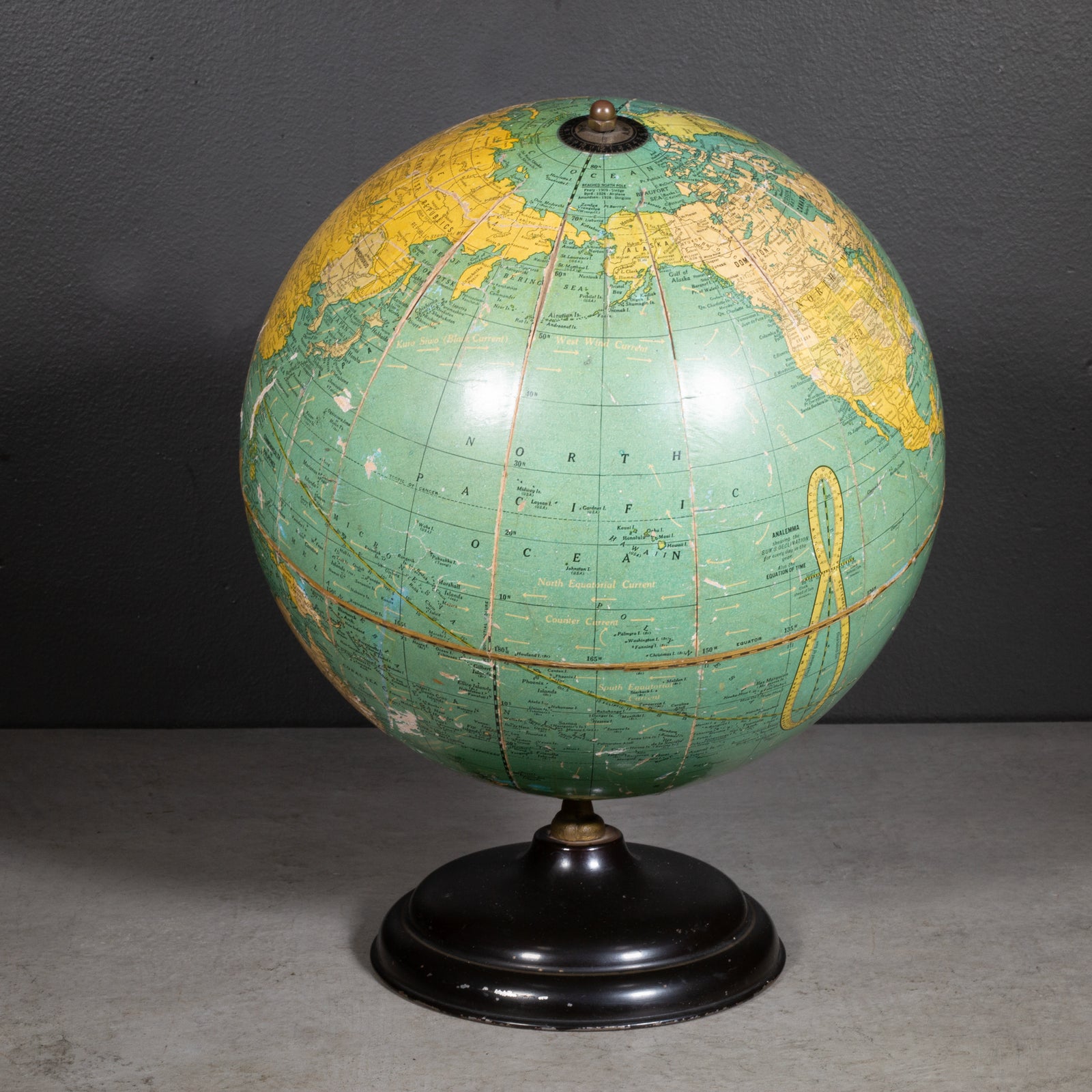 Antique Cram's Terrestrial Globe c.1930-1940 | S16 Home
