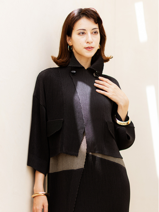 シャトル クロップドブルゾン / 袖口折り返し｜SPECCHIO公式通販