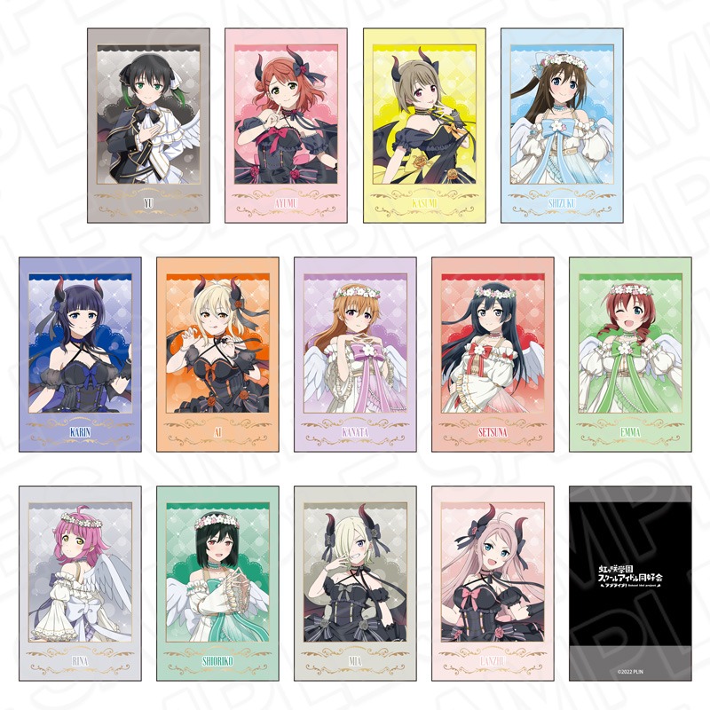 ラブライブ！虹ヶ咲学園スクールアイドル同好会 インスタントフォト風