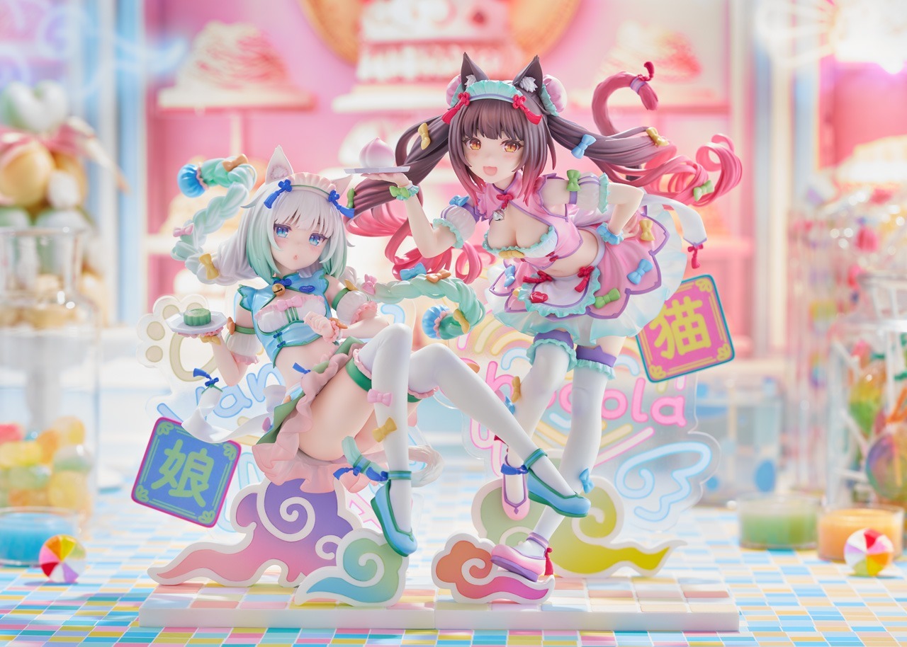 クレーネル ネコぱら 1/7 ショコラ ゆめかわチャイナVer.｜ホビーの