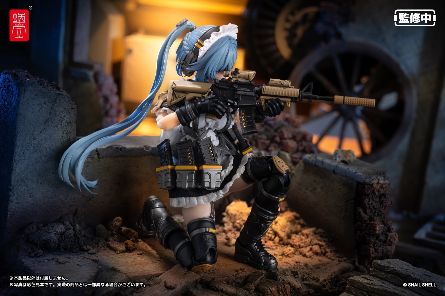 蝸之殻Snail Shell RA-02 タクティカルメイド 常磐和音 1/12 完成品