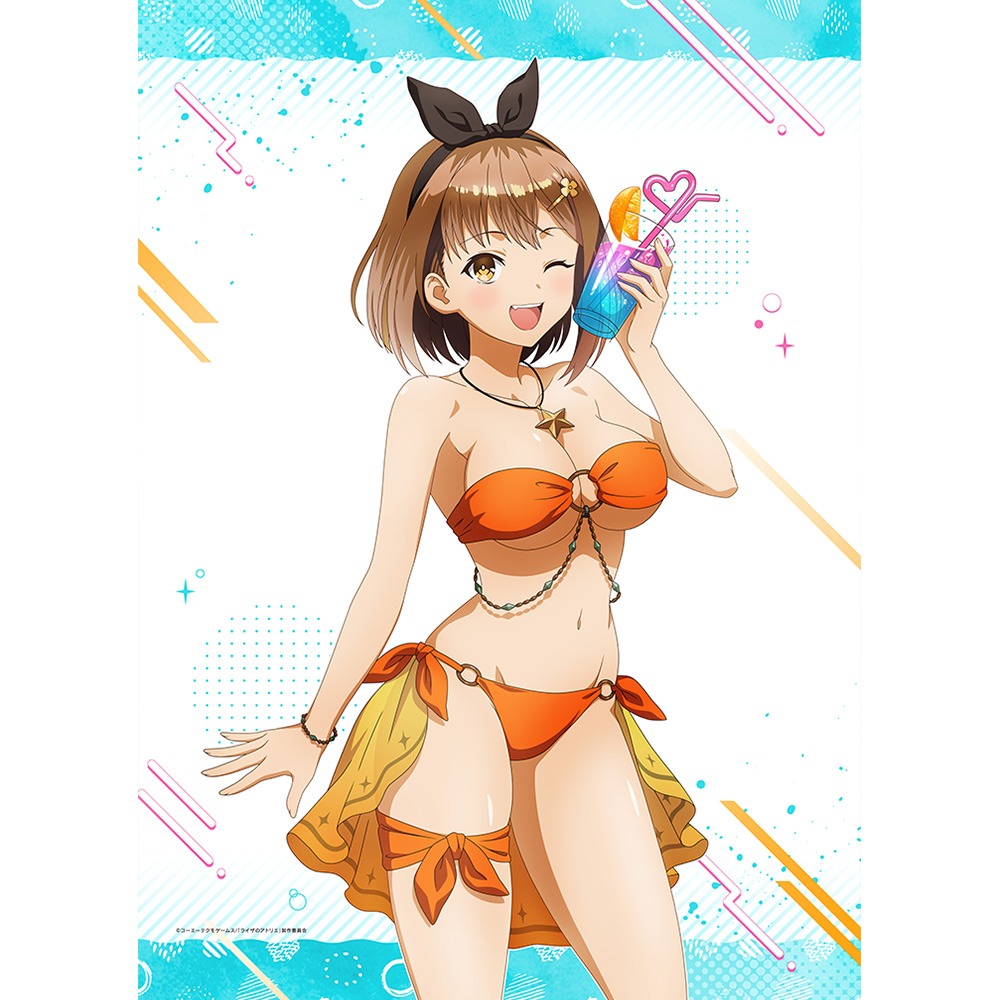 ライザのアトリエ 描き下ろし B2 タペストリーWスエード｜ホビーの総合