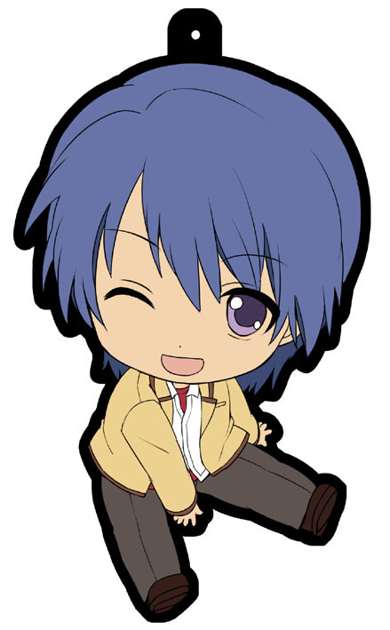 ぺたん娘 Angel Beats！ トレーディングラバーストラップ Vol.1 10個