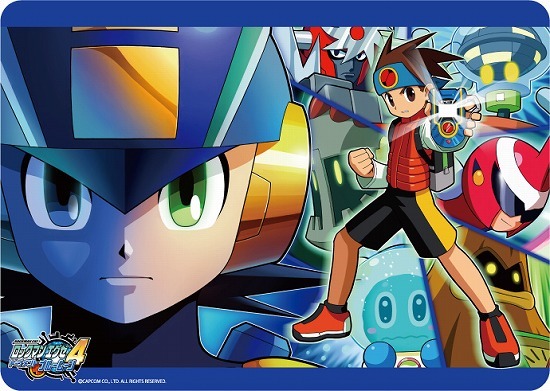 キャラクター万能ラバーマット ロックマン エグゼ4 トーナメント