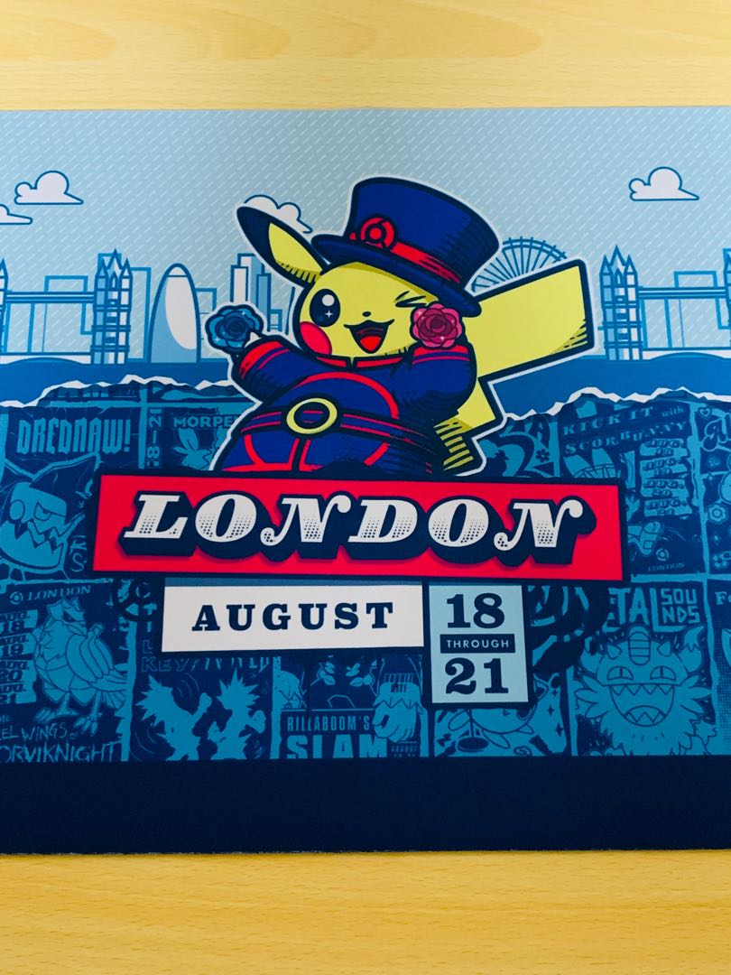 世界100枚限定】WCS2022 ポケモン プレイマット ロンドン 訳あり