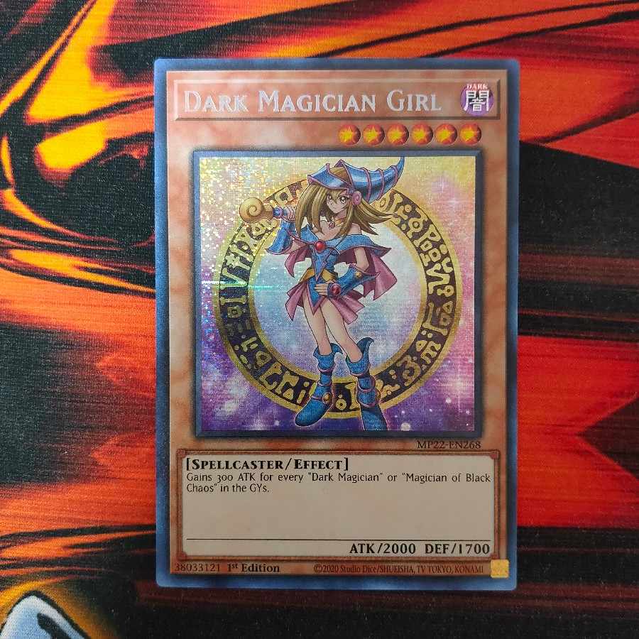 遊戯王 英語版 ブラック・マジシャン・ガール プリズマティック