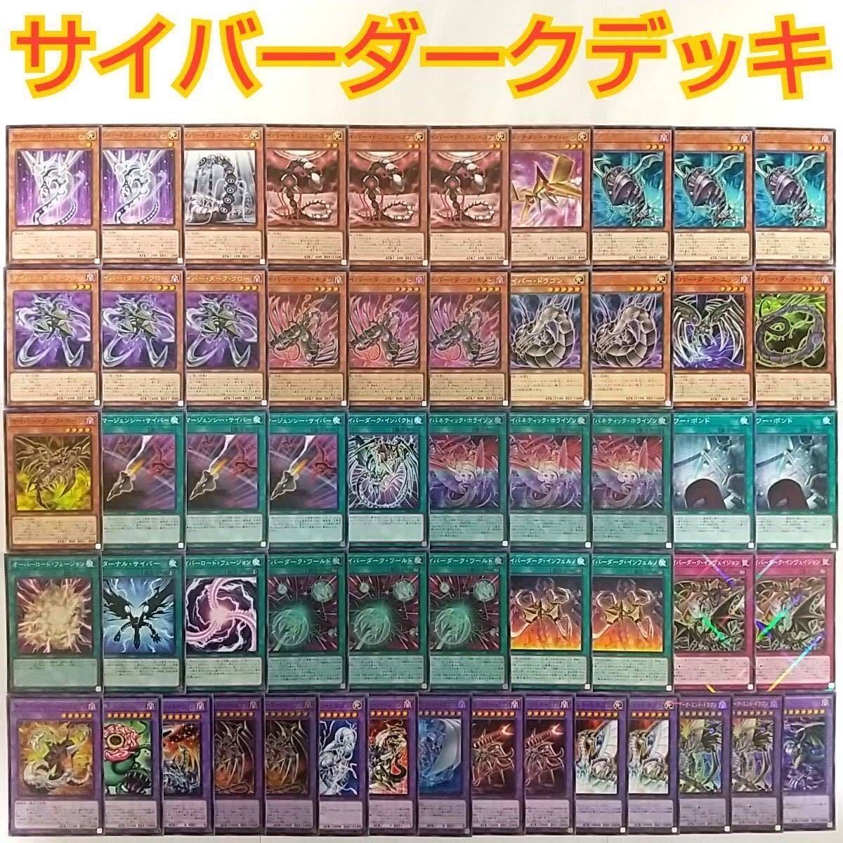 遊戯王 サイバーダーク デッキ】サイバーダークキメラ