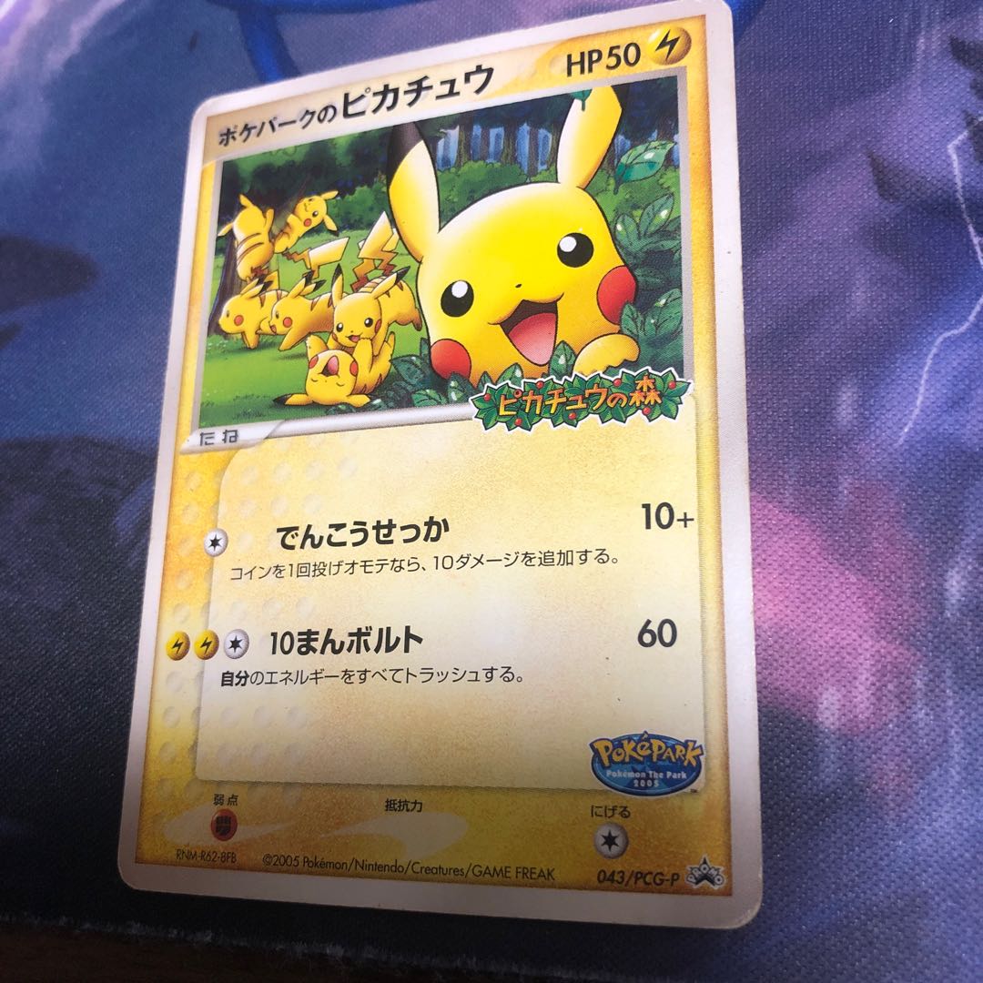 ポケパークのピカチュウ 1枚の通販 Rin（728537448） | magi