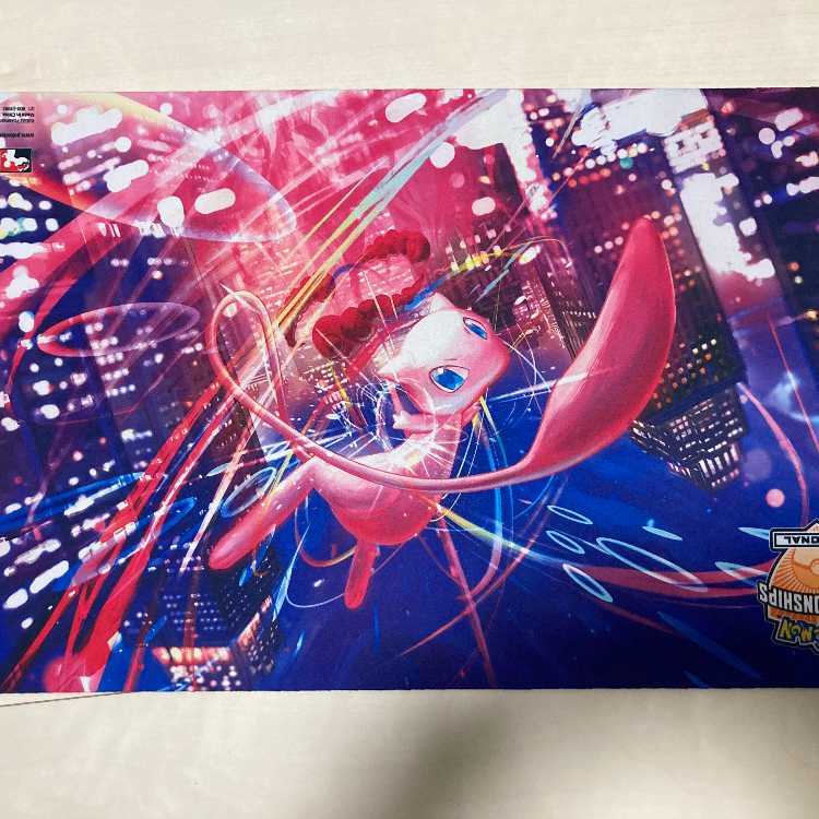 ポケモンカードゲーム プレイマット 海外公式 ミュウ レア 新品未使用