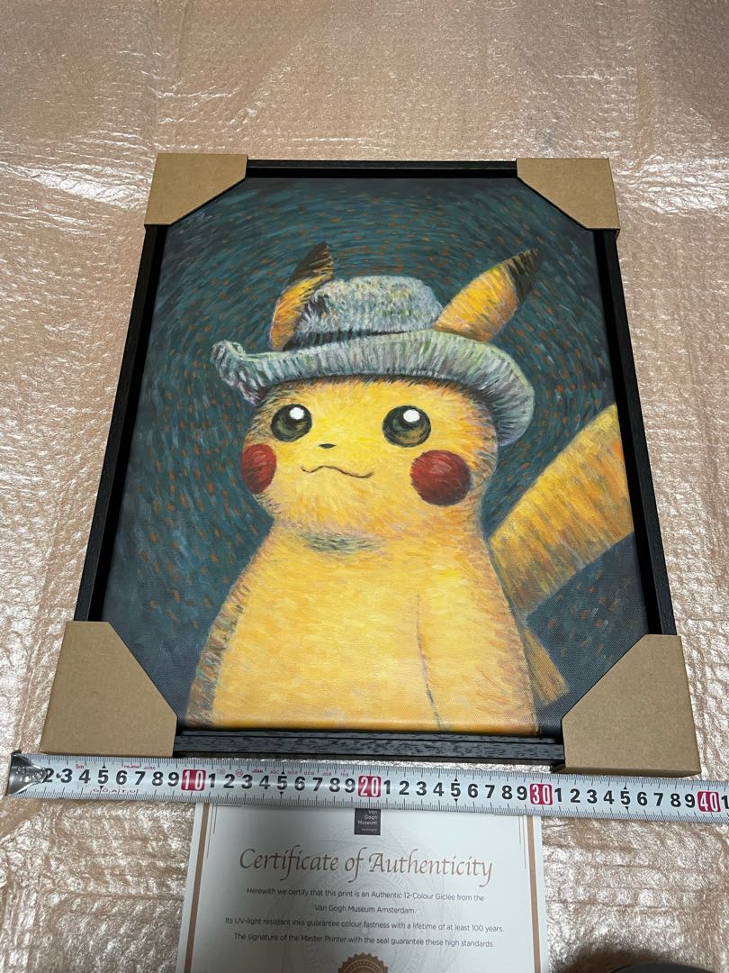 ゴッホピカチュウ キャンバスアート 1枚の通販 ユウセイ（298443681