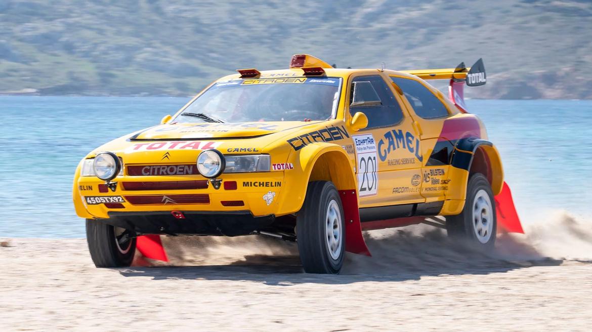 Three-time Paris-Dakar competitor: Citroën ZX Rallye Raid