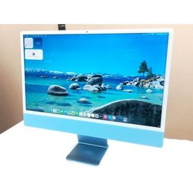 iMac M1 24インチ 4.5K 2021 ブルー 新品 89,000円 中古 | ネット最