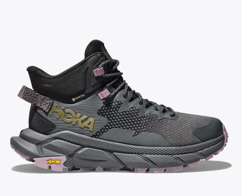 Hoka Women's Trail Code GTX Black Castlerock – SCOUT ADVENTURE