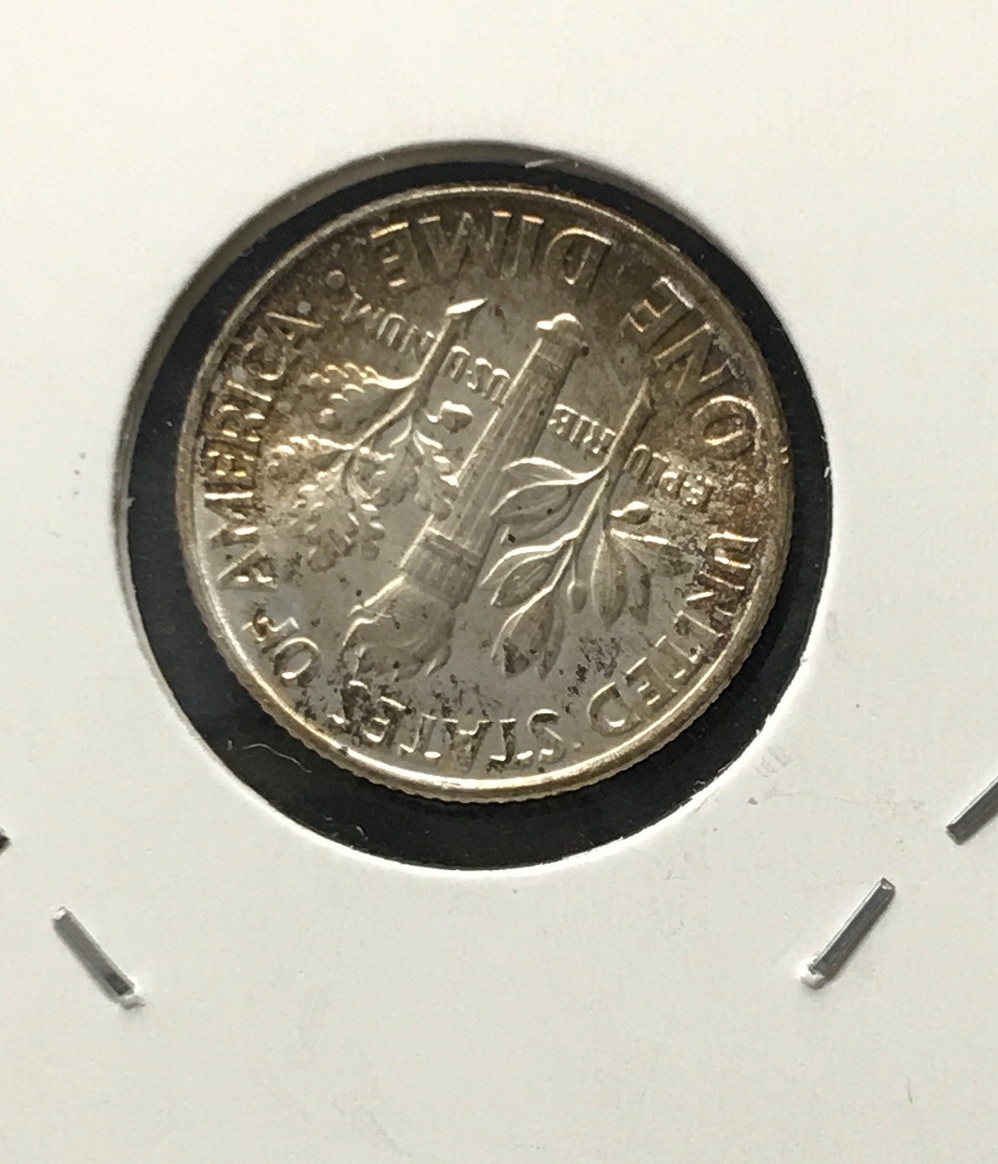 アメリカ銀貨 10セント銀貨 1964年 1ダイム ルーズベルト大統領 未使用