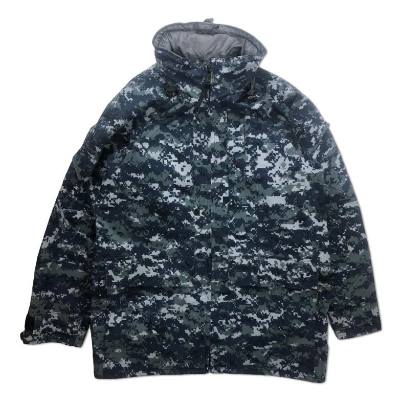 Used】 U.S.NAVY デジタルカモ ゴアテックスパーカ - VINTAGE TOPS