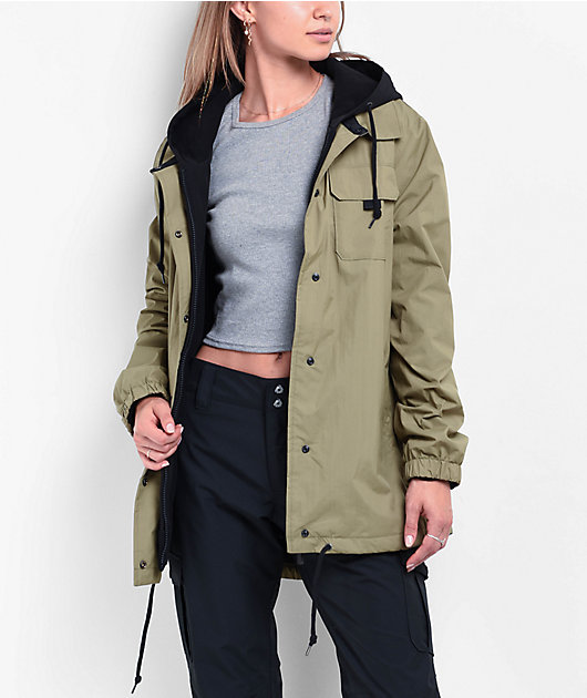 Empyre Harmony Mermaid Beige 10K Snowboarding Jacket 2024 | Zumiez