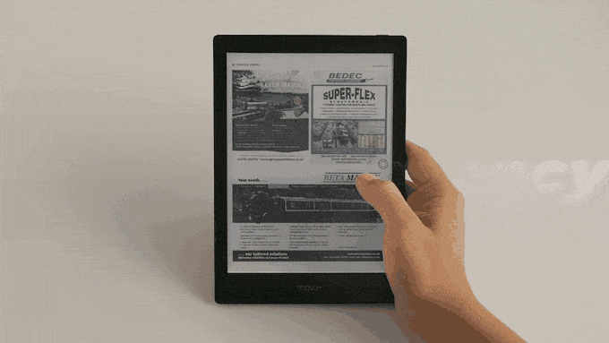 TopJoy Butterfly 全彩電子閱讀平板- SearchingC