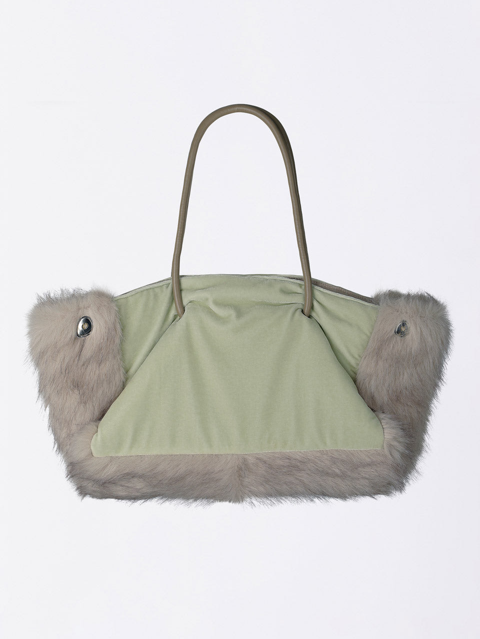 Fluffy Slouch Velvet Bag Mint – SCULPTOR JAPAN