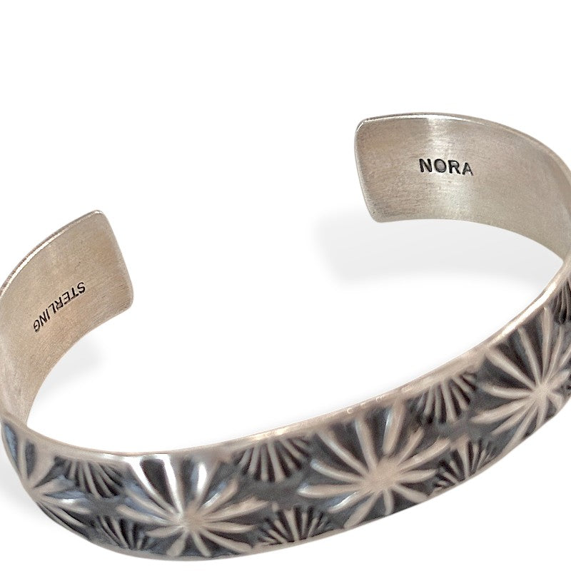 インディアンジュエリー ナバホ リポウス バングル NORA TAHE 手首18cm