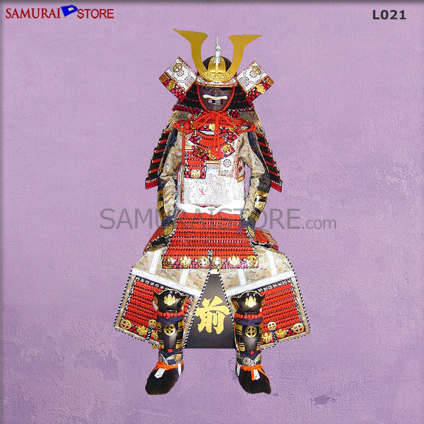 L021 赤糸威 本大札大鎧 等身大 - サムライストア SAMURAI STORE