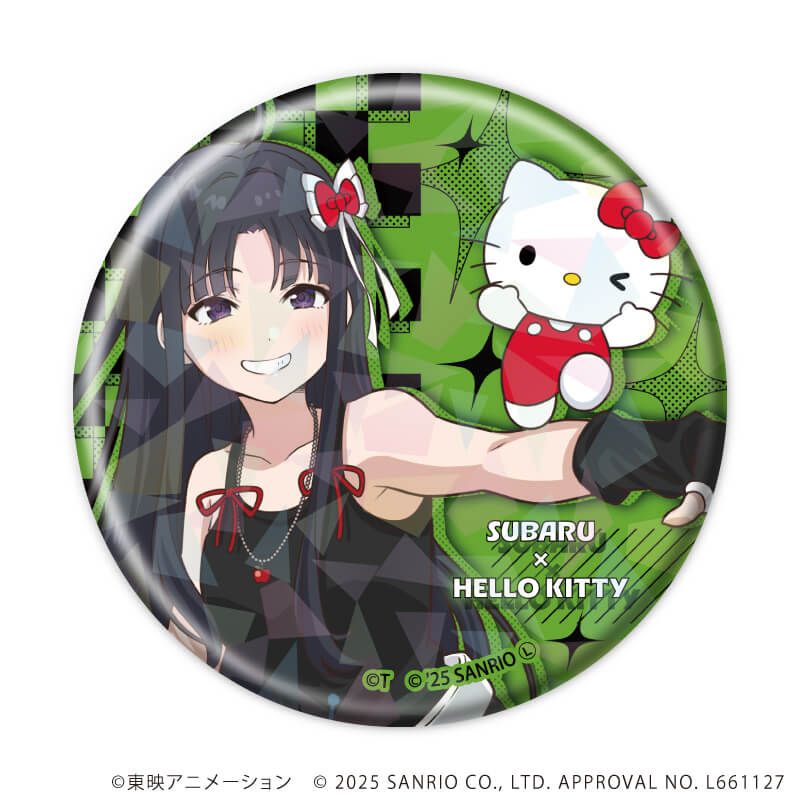 ガールズバンドクライ×サンリオキャラクターズ｜ホログラム缶バッジ