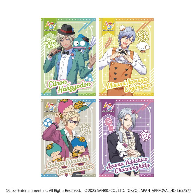 A3!×Sanrio characters｜ブロマイド4枚セット「A3!×Sanrio characters