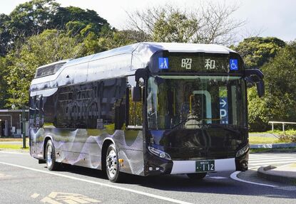 再エネ由来の水素バスを運行 九州電力と九州大学 | | 全国のニュース