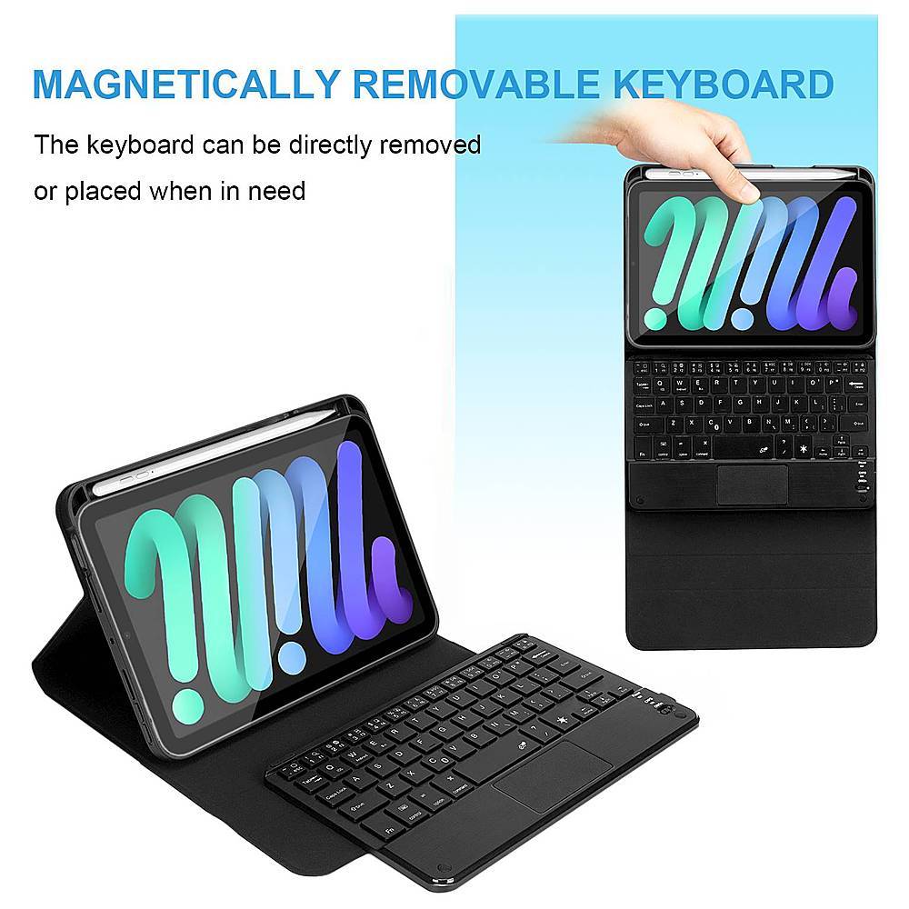 Navigate Series Keyboard Folio Case - Apple iPad mini (A17 Pro) and Ap