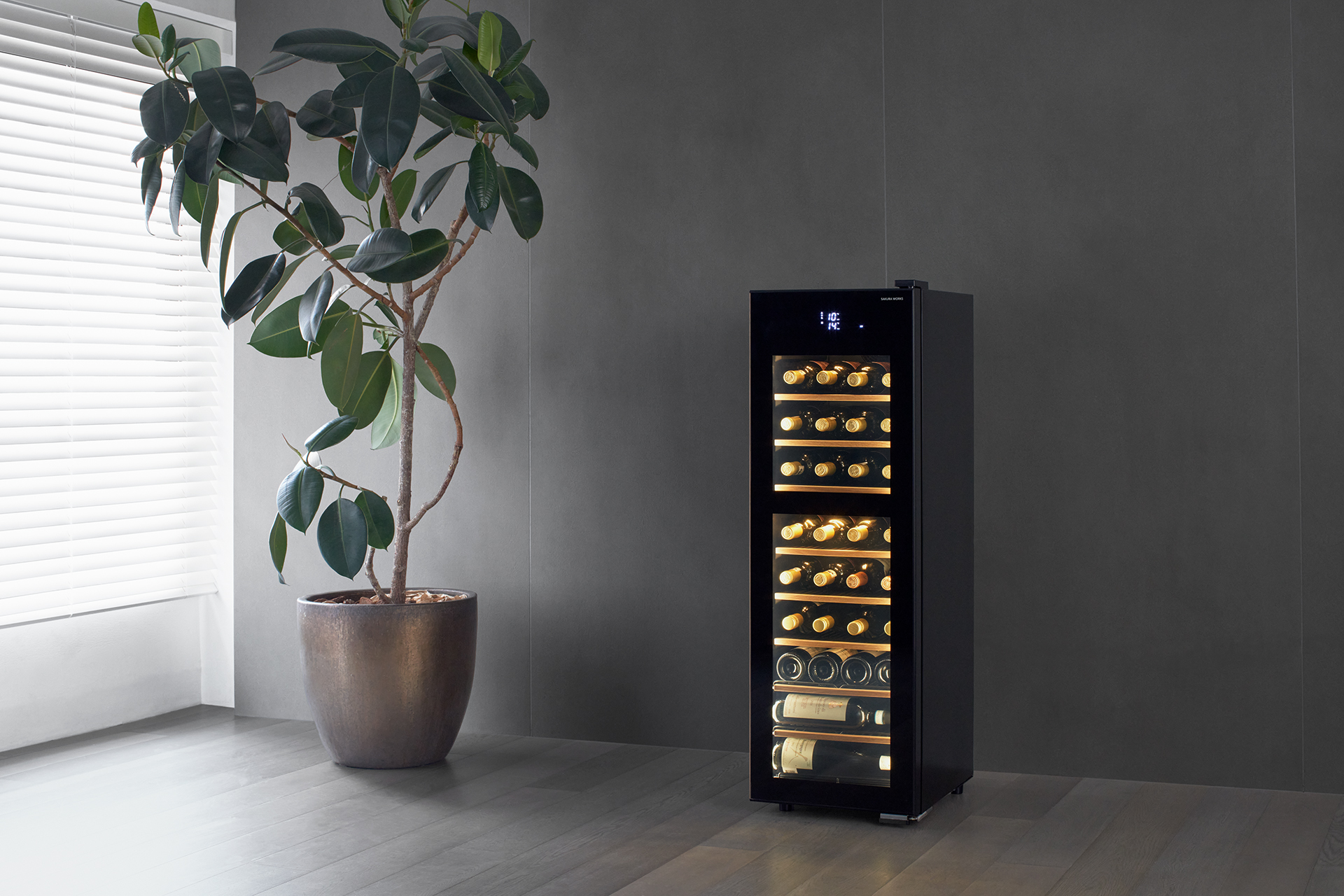 GX38DM525-RH B | 氷温® M5 | 製品一覧 | ワインセラーのさくら製作所