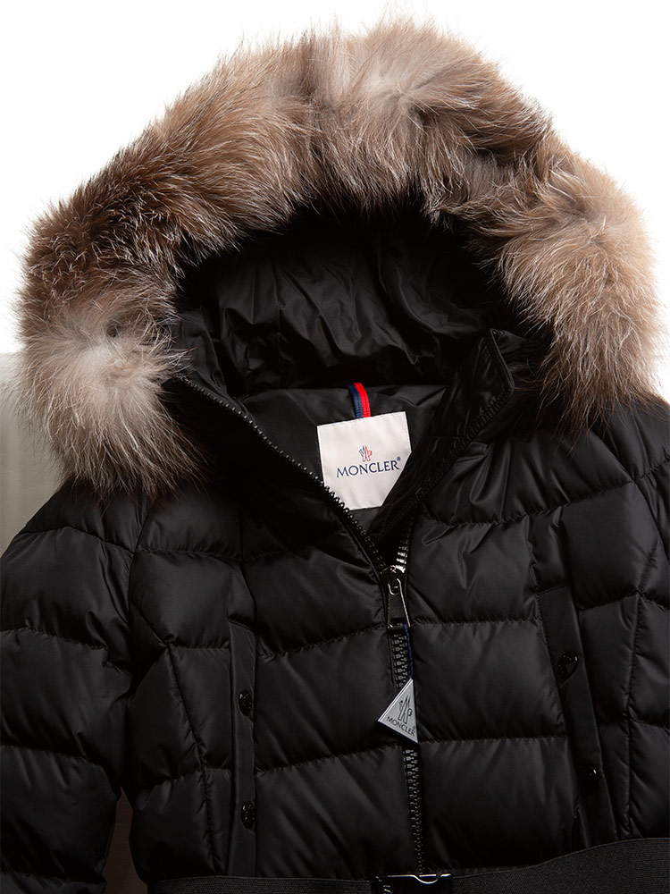 MONCLER モンクレール ファー フード フルジップ ダウンジャケット