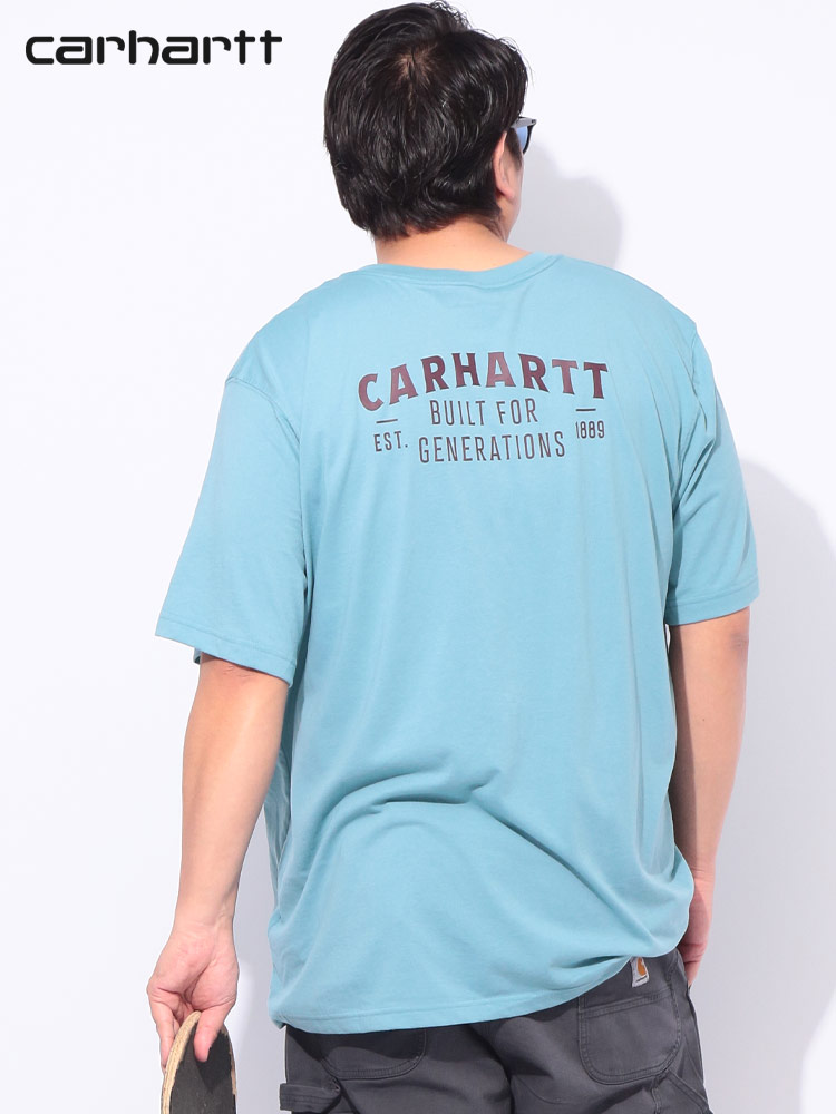 ワンポイントポケット バックロゴ クルーネック 半袖 Tシャツ RELAXED