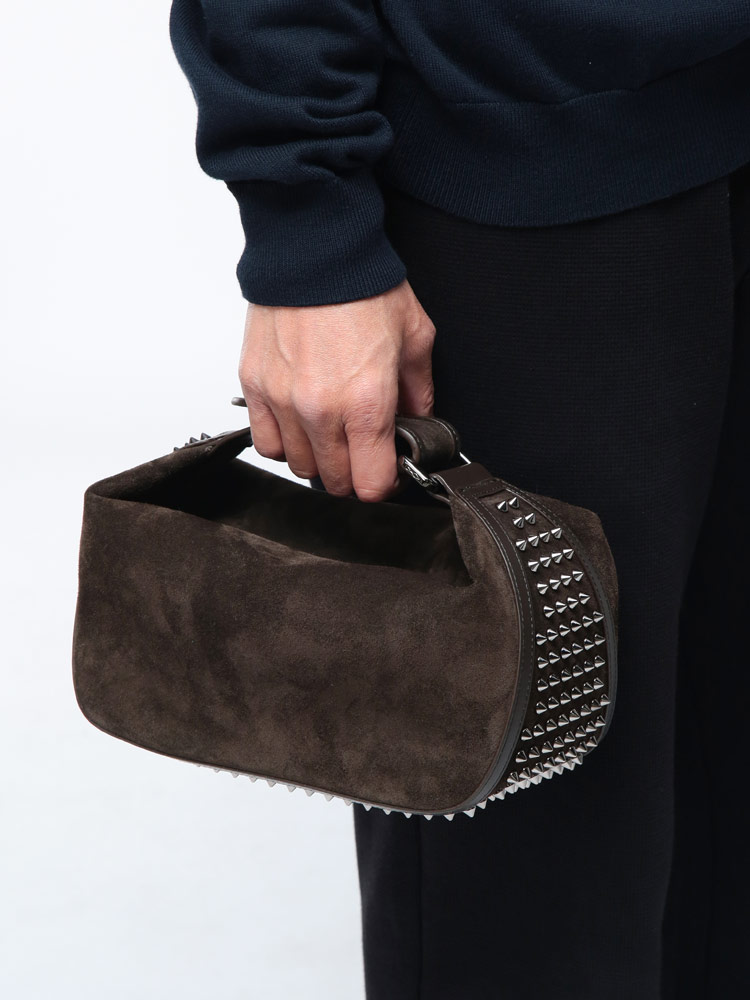 FENDI (フェンディ) FFジャカード ファブリック ポーチ FD7N0141ALWK