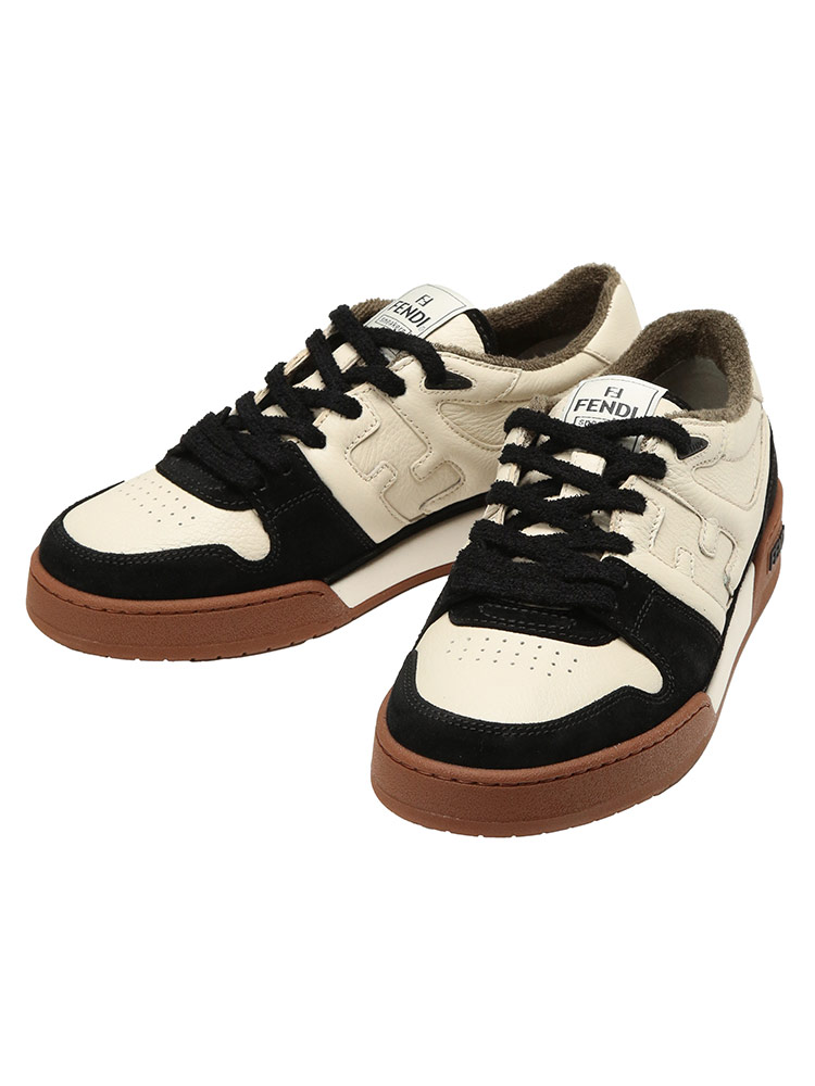 FENDI (フェンディ) ロゴ フェンディ マッチ レースアップ ローカット