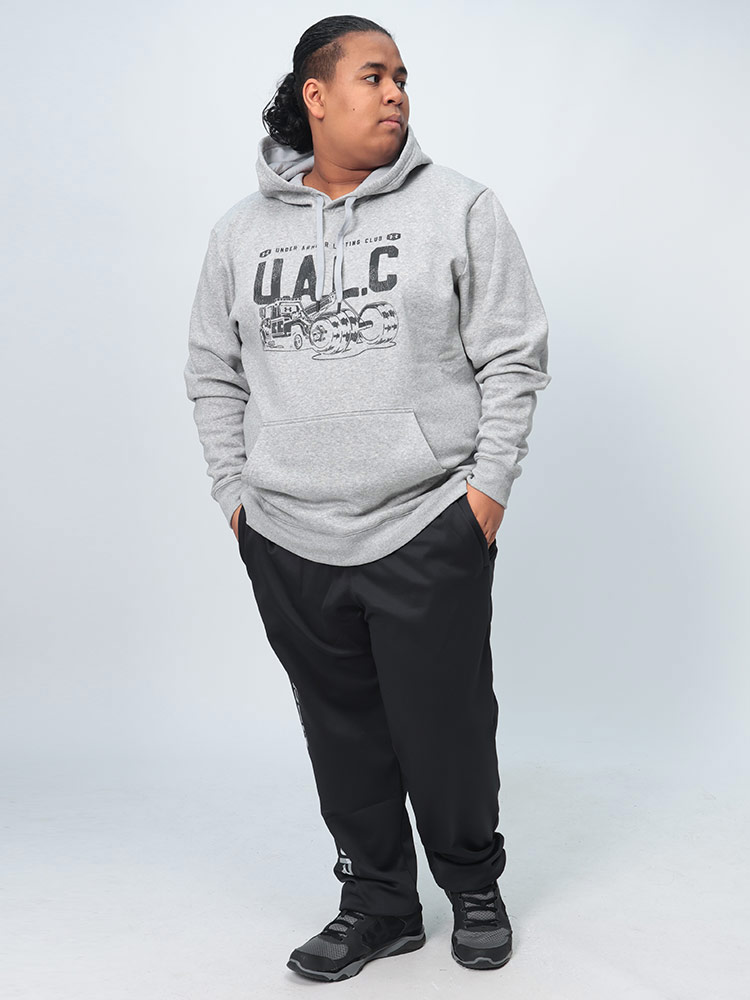 プルオーバー パーカー LOOSE 裏起毛 RIVAL FLEECE BL PRINTED