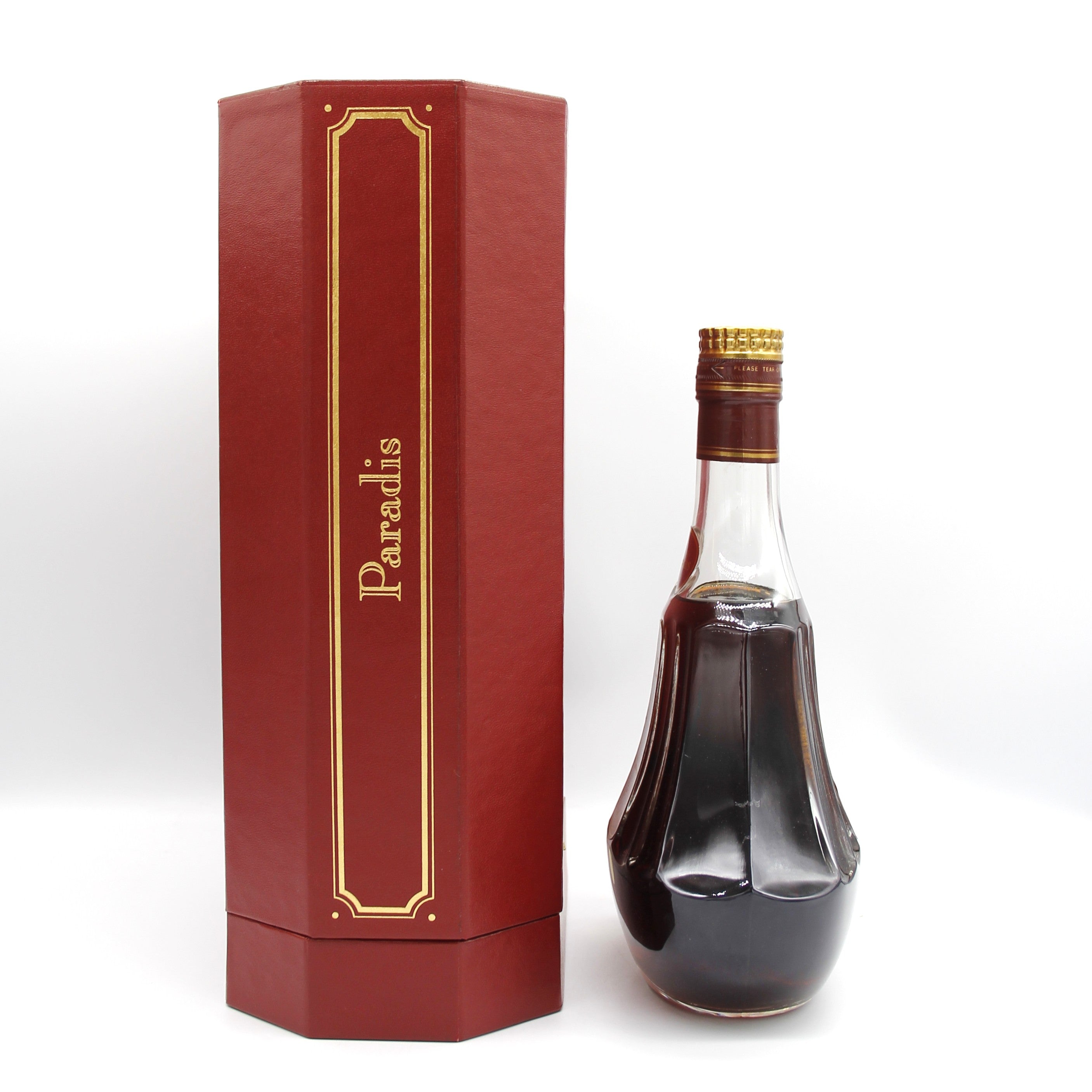 ヘネシー Hennessy paradis パラディ コニャック 旧ボトル 金キャップ