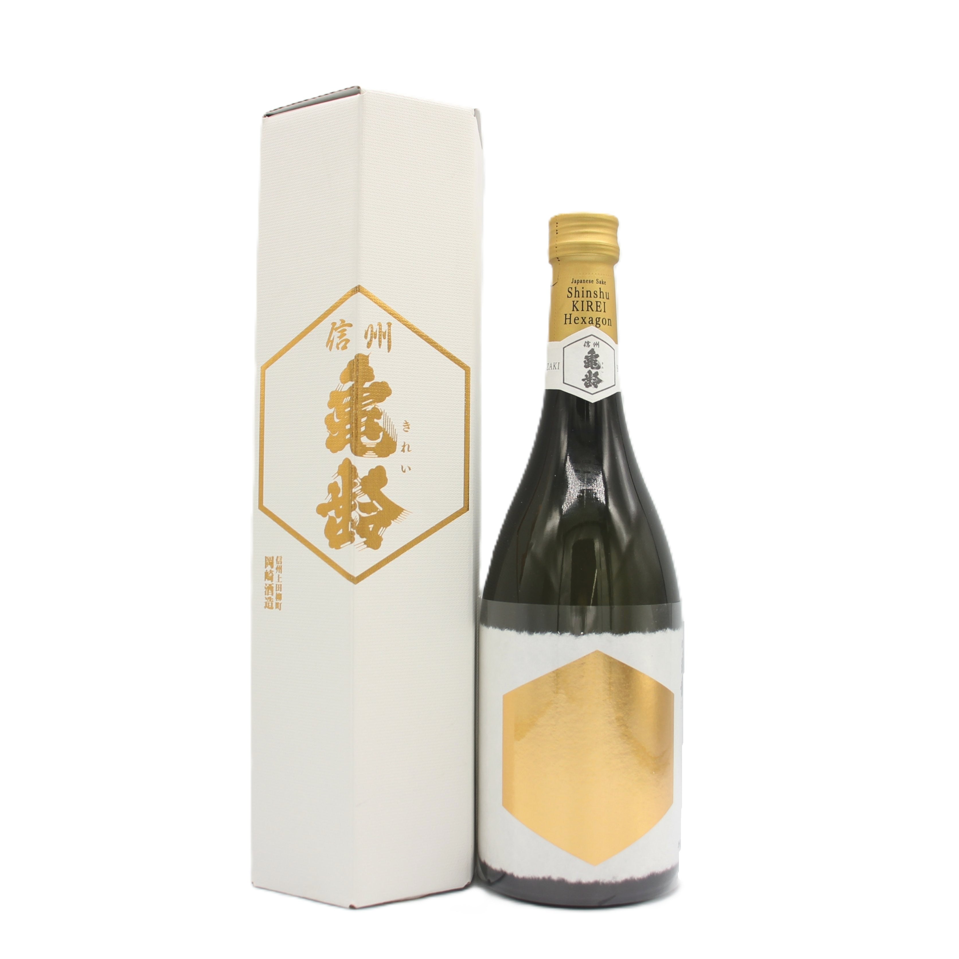 岡崎酒造 信州亀齢 ヘキサゴン 日本酒 15％ 720ml 箱付き（2025年2月