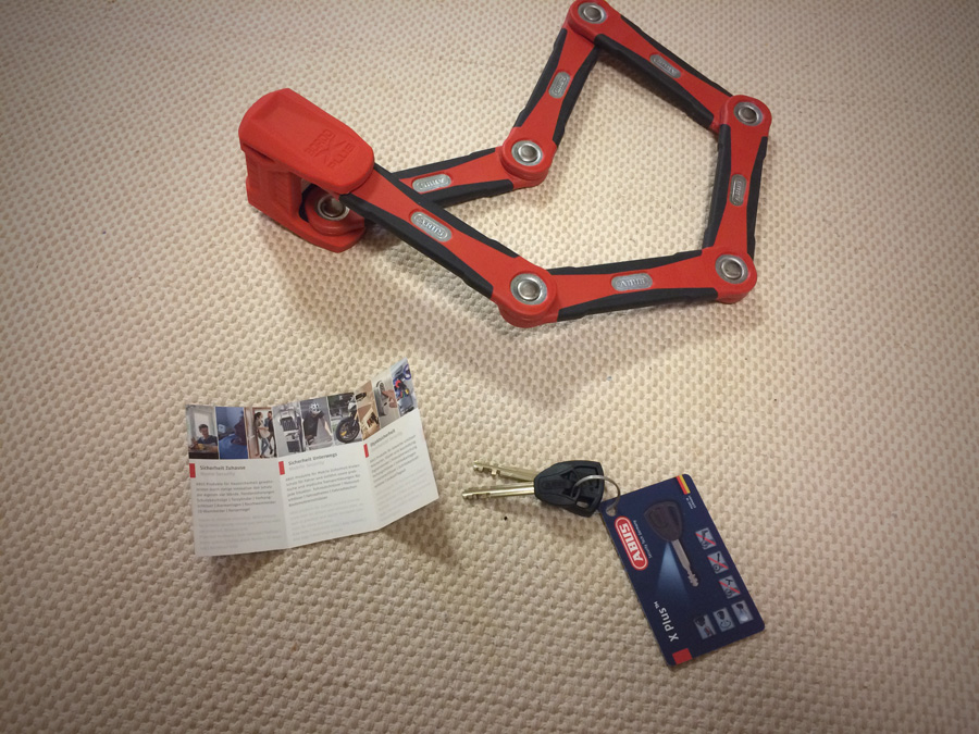 自転車の鍵の中でも最高レベルのセキュリティ。ABUS（アブス）「BORDO