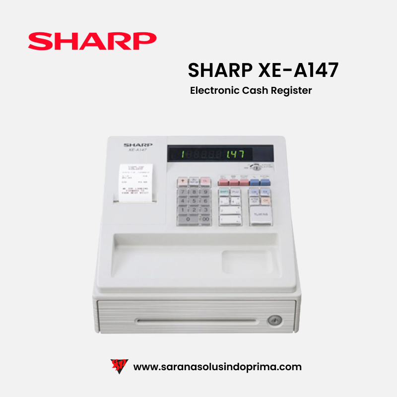 SHARP XE-A147 – PT. Sarana Solusindo Prima