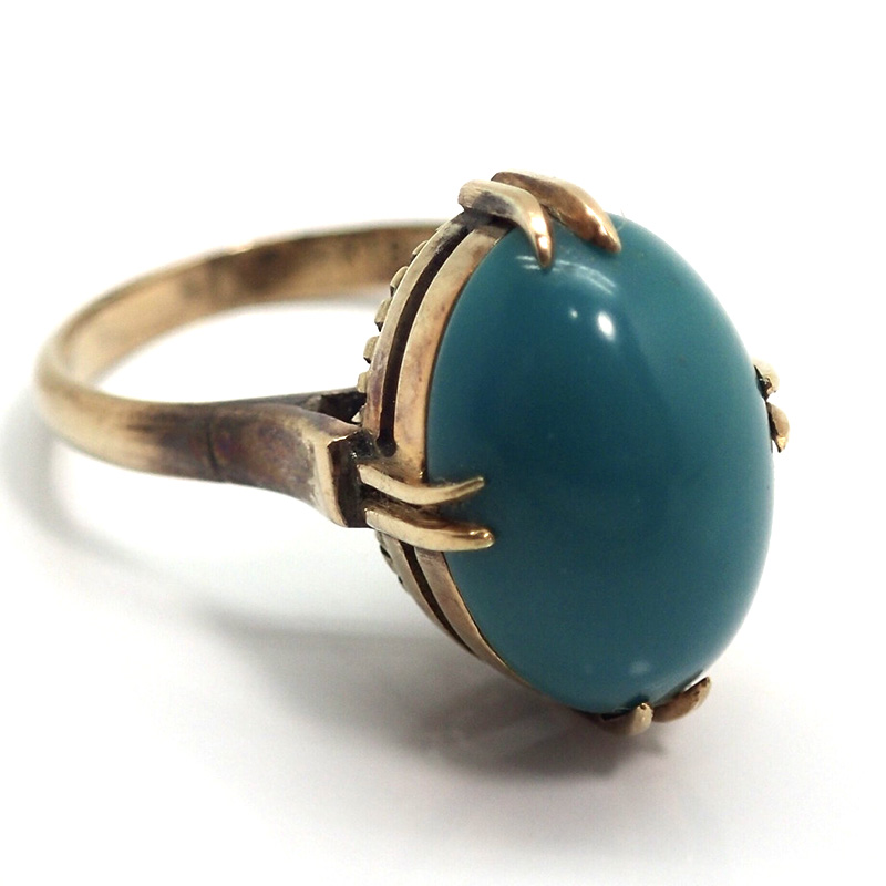 K18 トルコ石リングの買取実績 | 買取専門店さすがや