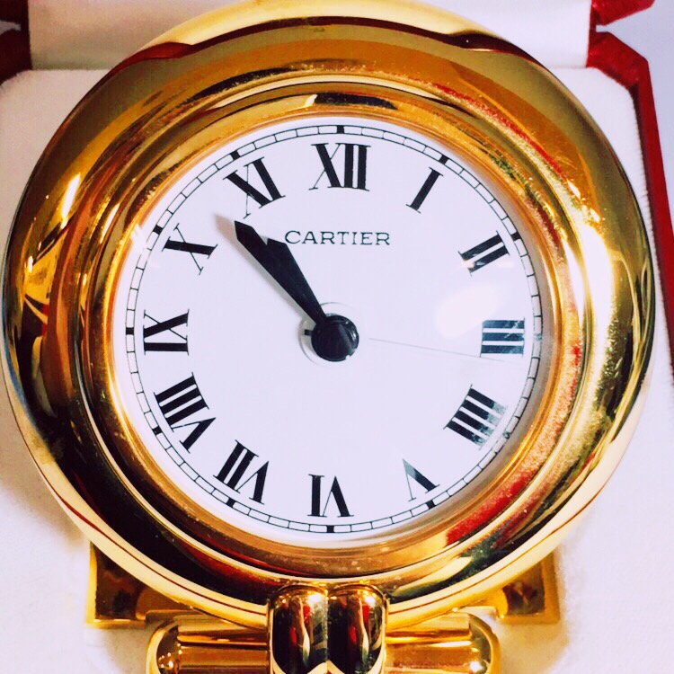 Cartier カルティエ・コリゼトラベルクロック 置き時計の買取実績