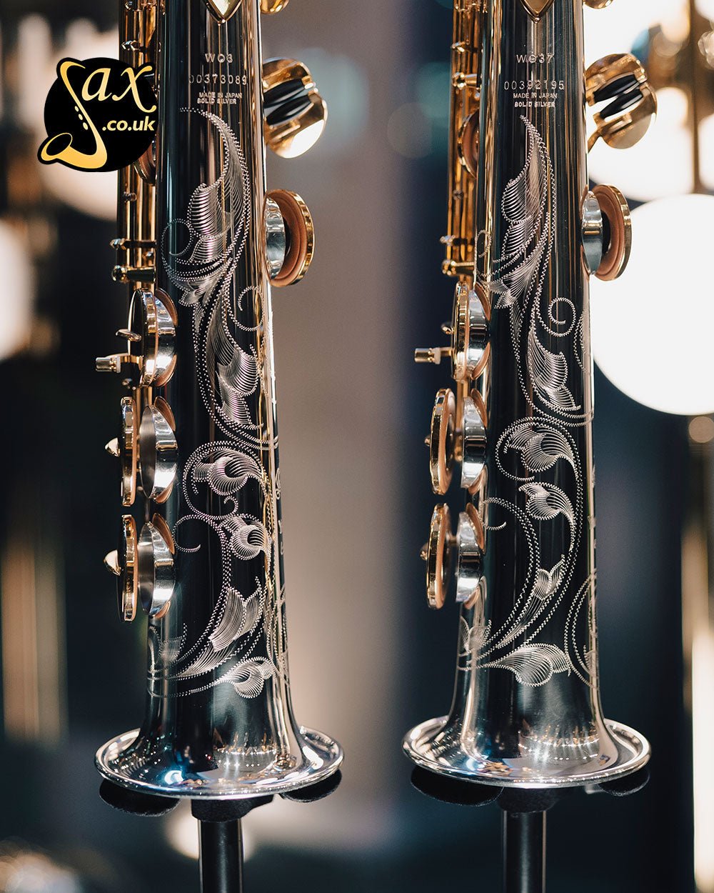 Yanagisawa SWO3 Soprano Saxophone - Solid Silver – SAX
